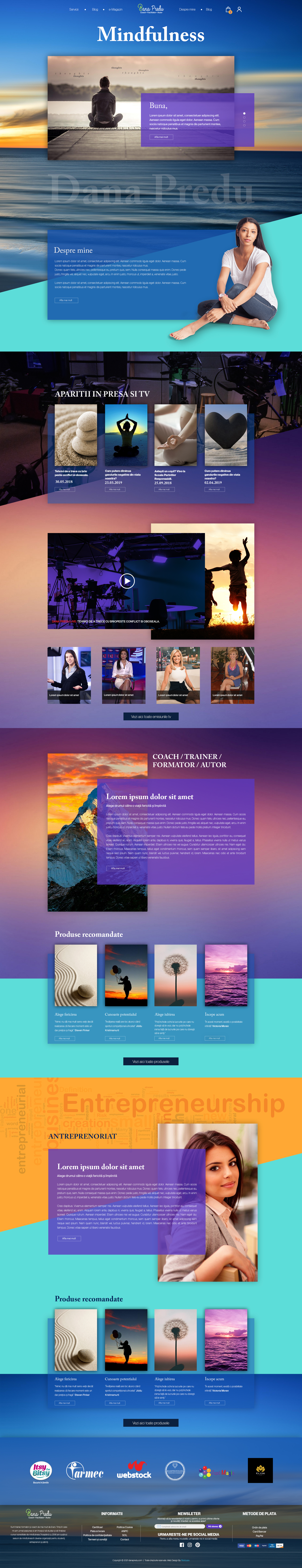 Dana Predu Homepage V2
